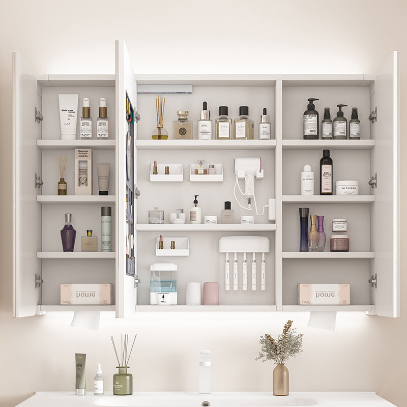 Elegant Luxury Curved Large Mirror Cabinet